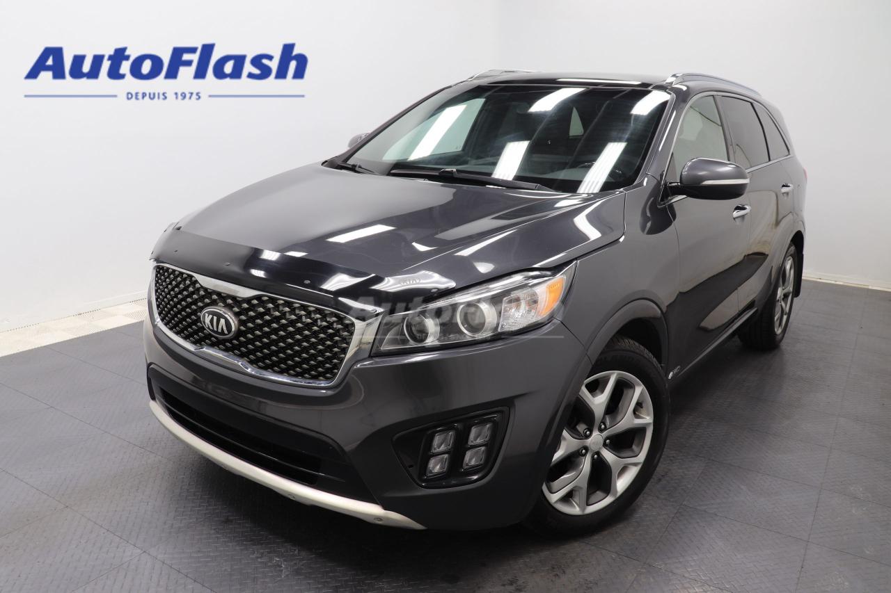 Used 2017 Kia Sorento 7 PASSAGERS, COMMANDE AU VOLANT, CUIR for sale in Saint-Hubert, QC