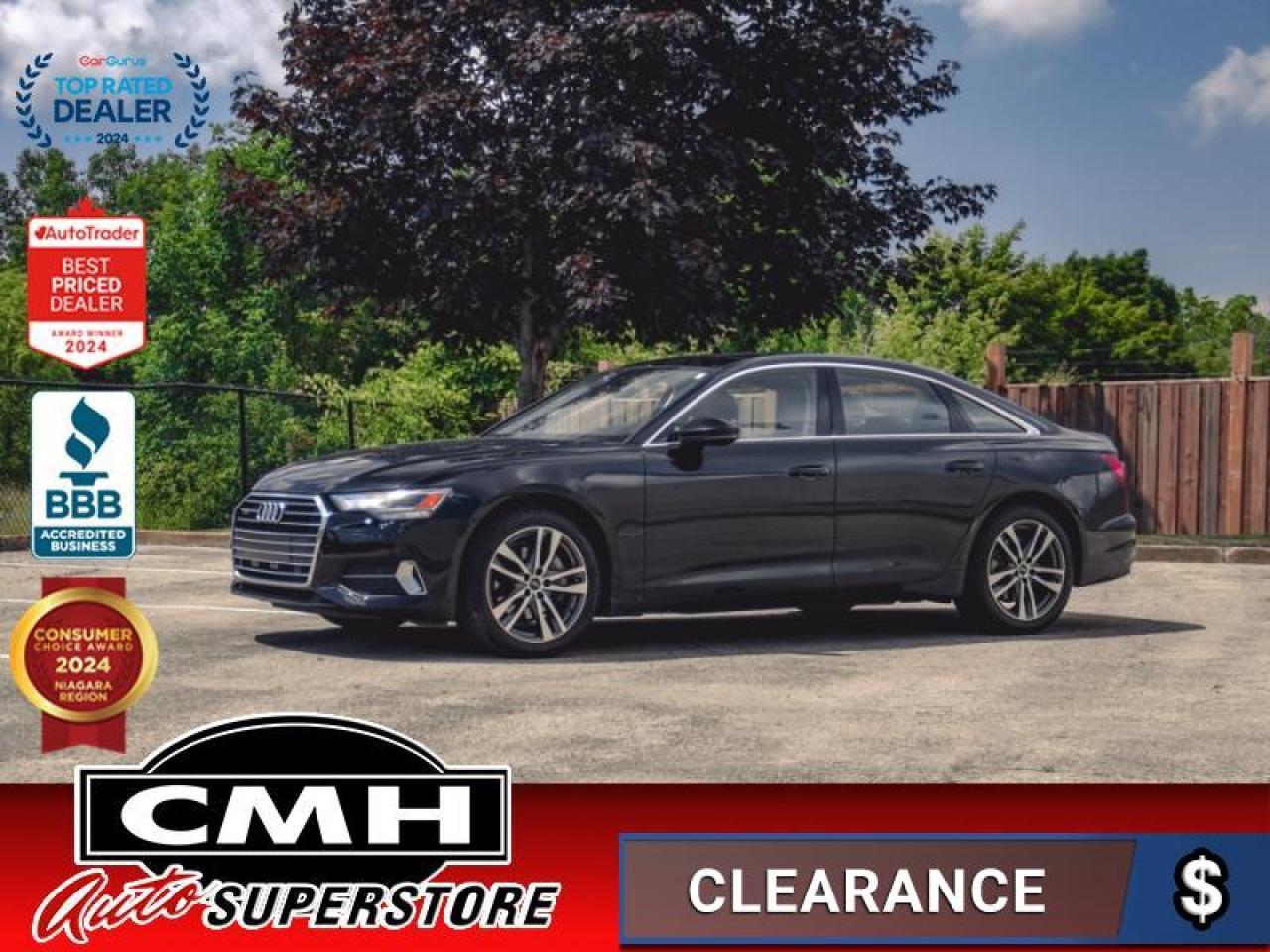 Used 2022 Audi A6 Sedan 2.0T Progressiv  NAV BLIND-SPOT ROOF for sale in St. Catharines, ON