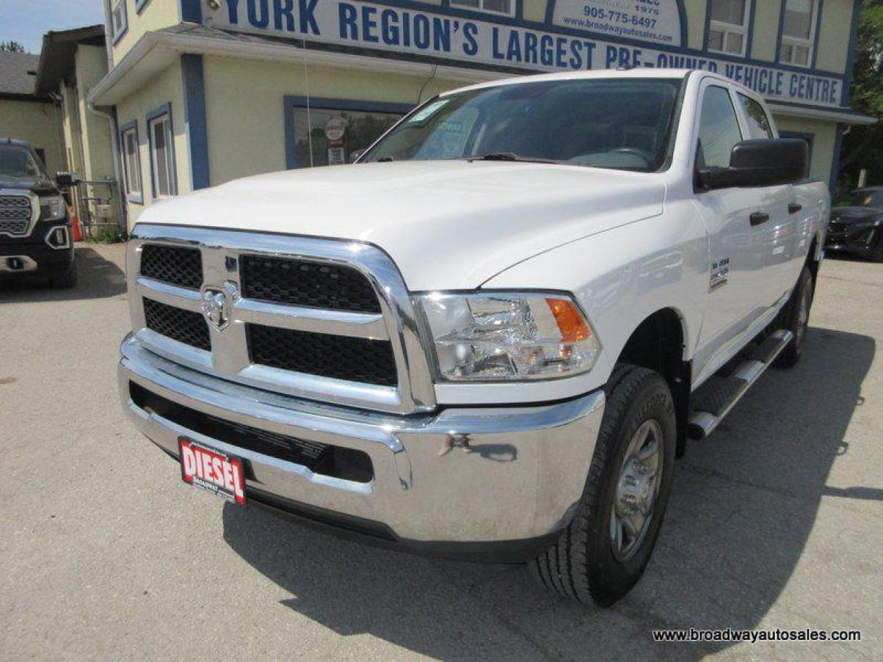 Used 2016 RAM 2500 3/4 TON TRADESMEN-MODEL 6 PASSENGER 6.7L - CUMMINS.. 4X4.. CREW-CAB.. 6.6-FOOT-BOX.. TRAILER BRAKE.. KEYLESS ENTRY.. AUX/USB INPUT.. for sale in Bradford, ON