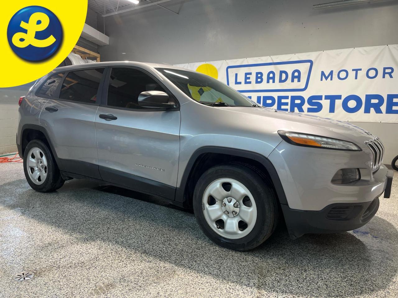 Used 2016 Jeep Cherokee Sport * Bluetooth * SD/USB/AUX * A/C * Tinted Windows * Firestone Tires * 17 Inch  Alloy Wheels * Front Fog Lamps * Keyless Entry * Power Locks/Window for sale in Cambridge, ON