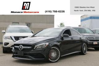 Used 2017 Mercedes-Benz CLA-Class CLA45 AMG - PANO|NAVI|CAMERA|BLINDSPOT for sale in North York, ON