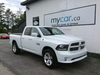 Used 2014 RAM 1500 Sport 5.7L SPORT 4X4!! NAV. SUNROOF. LEATHER. HEATED SEATS. VENTED SEATS. ALLOYS. PWR SEAT. PWR GROUP. A/C for sale in Kingston, ON