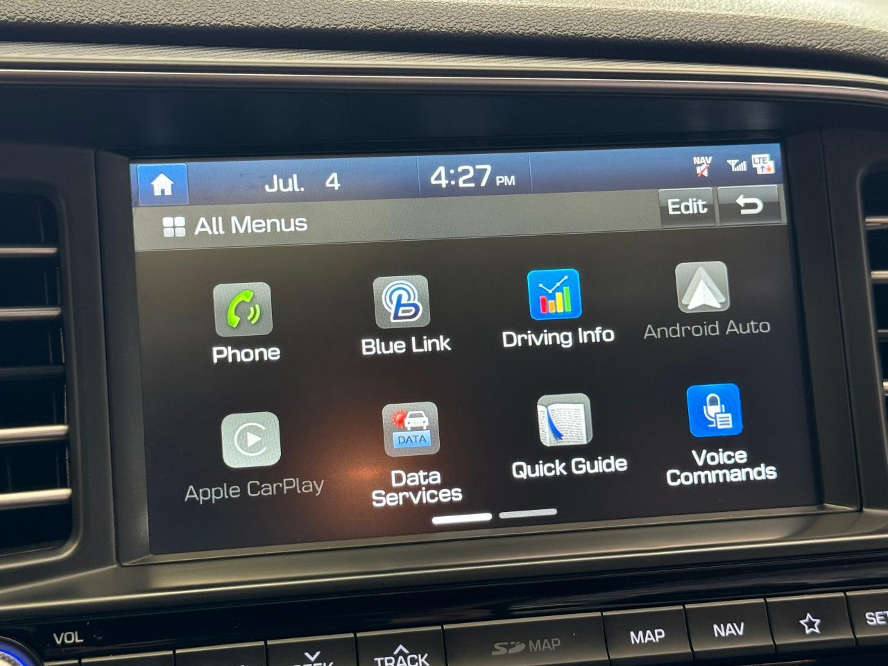 2020 Hyundai Elantra Ultimate+Adpative Cruise+GPS+Roof+GPS+New Tires Photo95