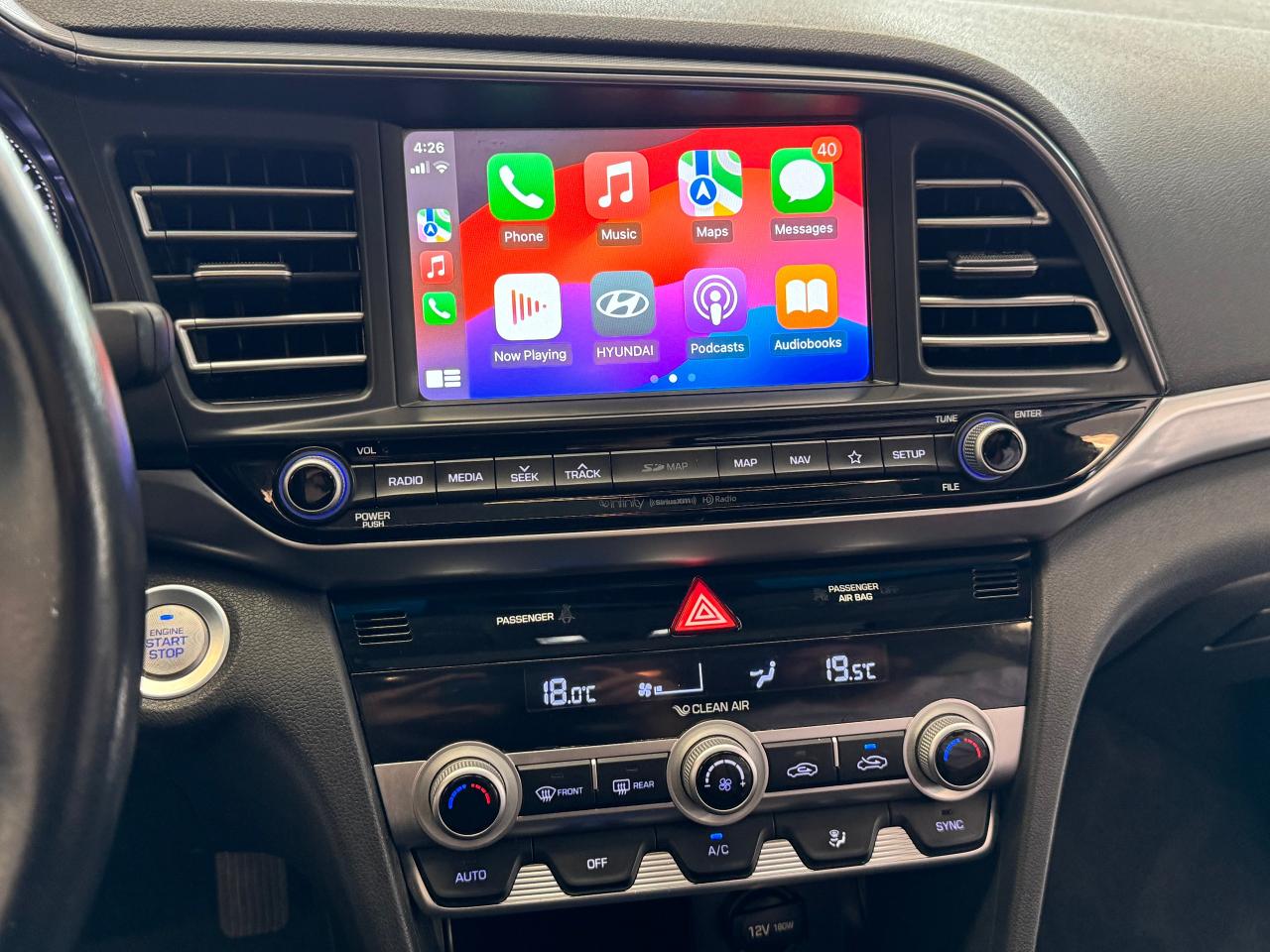 2020 Hyundai Elantra Ultimate+Adpative Cruise+GPS+Roof+GPS+New Tires - Photo #12