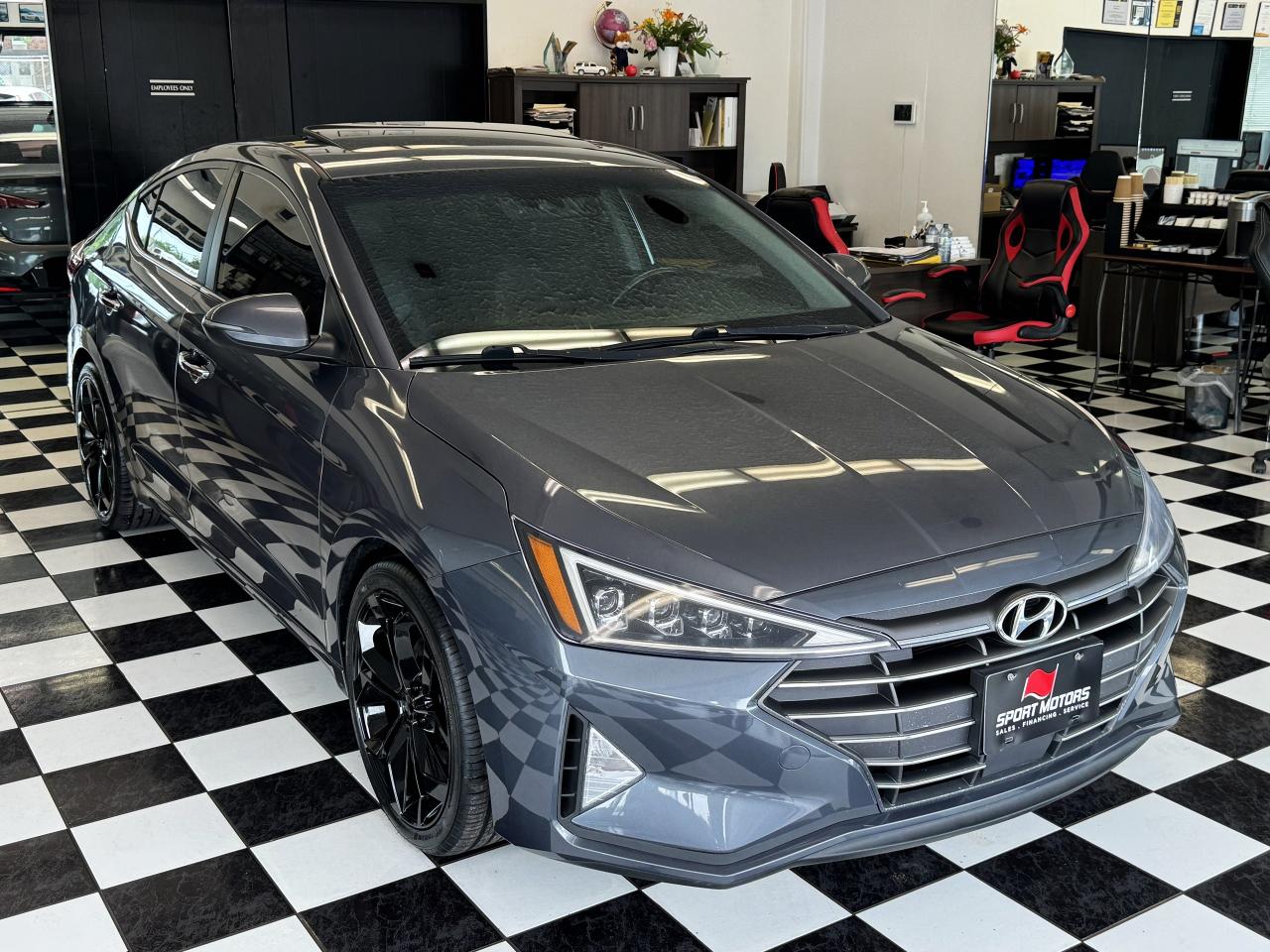 2020 Hyundai Elantra Ultimate+Adpative Cruise+GPS+Roof+GPS+New Tires - Photo #8