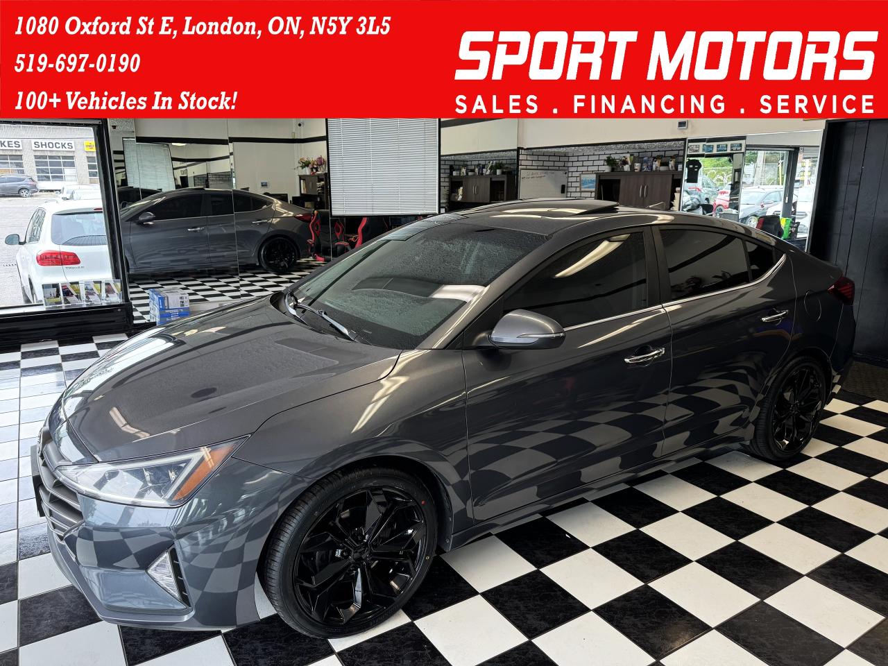 2020 Hyundai Elantra Ultimate+Adpative Cruise+GPS+Roof+GPS+New Tires
