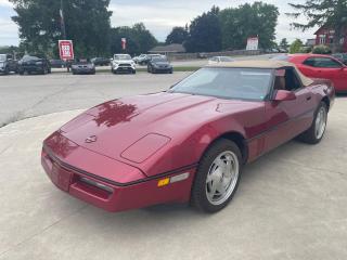 Used 1989 Chevrolet Corvette 2dr Convertible Clean CarFax Financing Trades OK! for sale in Rockwood, ON