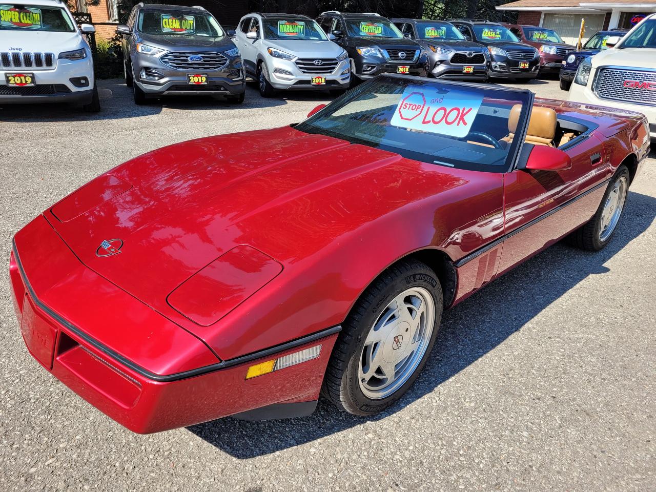 1989 Chevrolet Corvette 2dr Convertible Clean CarFax Financing Trades OK! - Photo #1