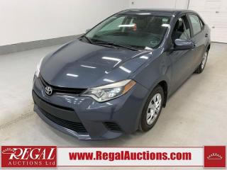 Used 2014 Toyota Corolla  for sale in Calgary, AB