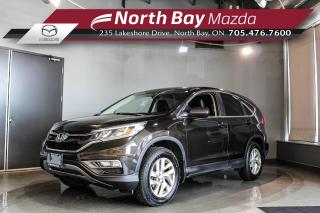 Used 2015 Honda CR-V EX-L SUNROOF - HEATED FRONT SEATS - POWER DRIVER'S SEAT - AWD for sale in North Bay, ON