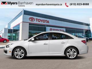 Used 2015 Chevrolet Cruze 1LT  - Bluetooth -  Rear Camera for sale in Ottawa, ON