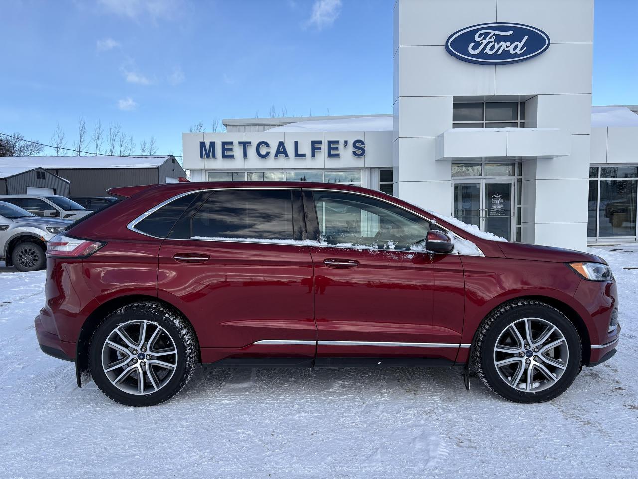 Used 2019 Ford Edge TITANIUM ELITE AWD for sale in Treherne, MB