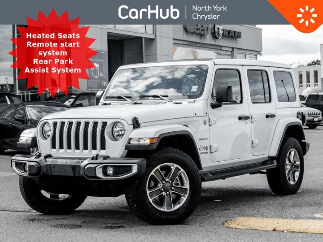 Used 2022 Jeep Wrangler Unlimited Sahara Sky Roof Rear CrossPath Detection for sale in Thornhill, ON