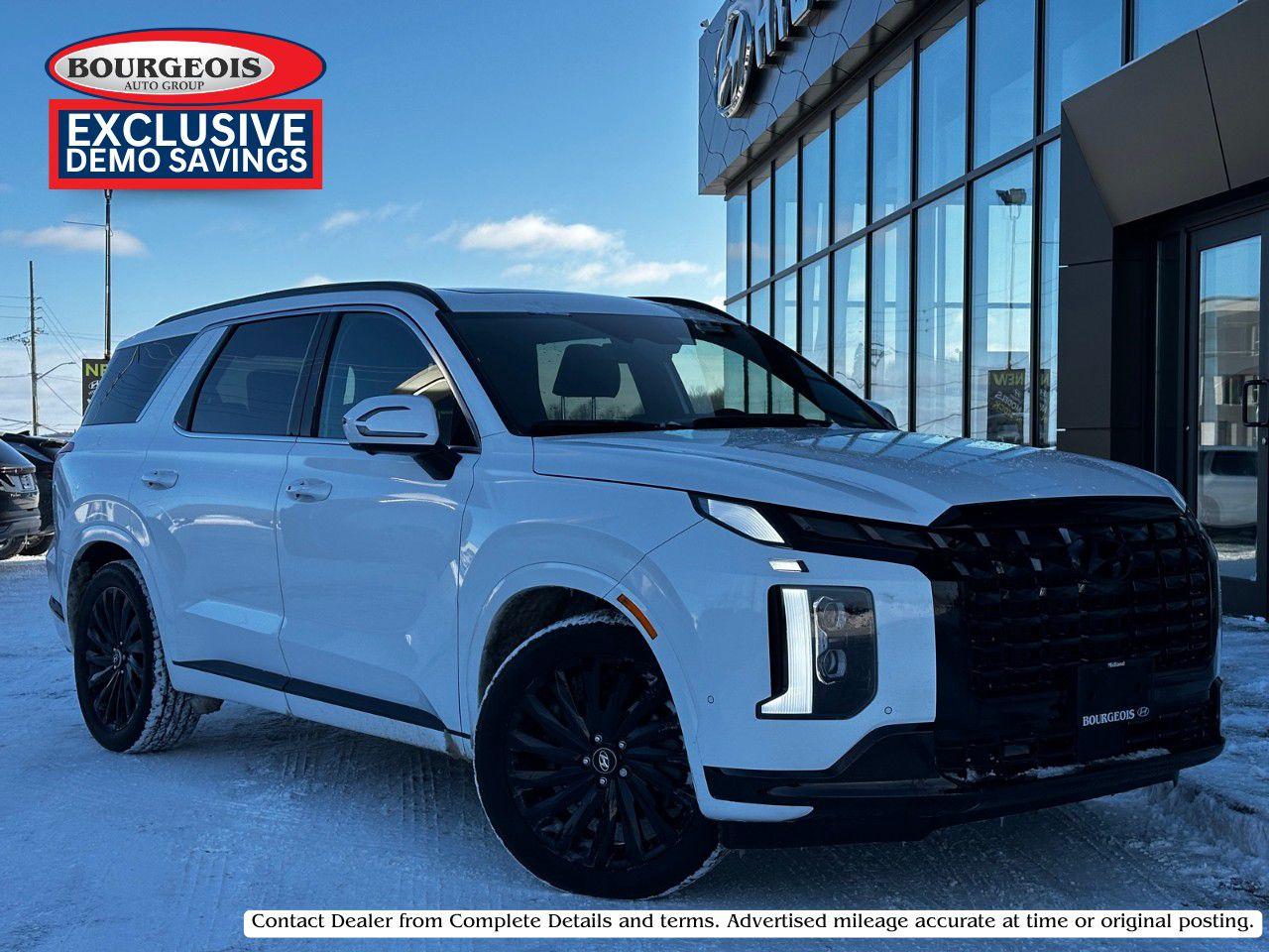 Used 2025 Hyundai PALISADE Ultimate Calligraphy Night 7-Passenger AWD for sale in Midland, ON