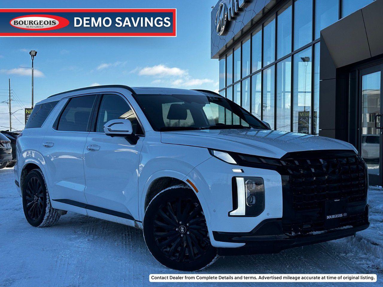 New 2025 Hyundai PALISADE Ultimate Calligraphy Night 7-Passenger AWD for sale in Midland, ON