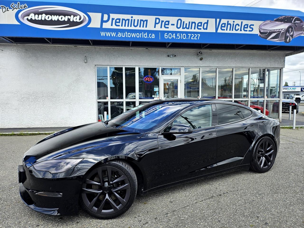 Used 2022 Tesla Model S Plaid AWD *Local, One Owner, No Accident* for sale in Langley, BC