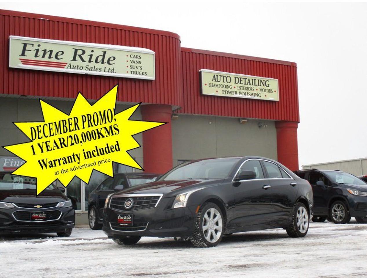 Used 2014 Cadillac ATS AWD for sale in West Saint Paul, MB