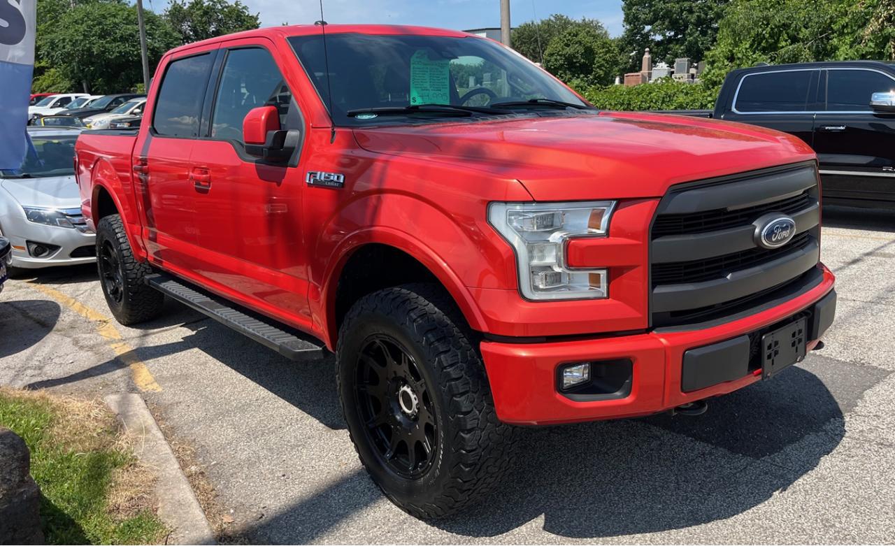 Used 2015 Ford F-150 Lariat 4x4 for sale in Burlington, ON