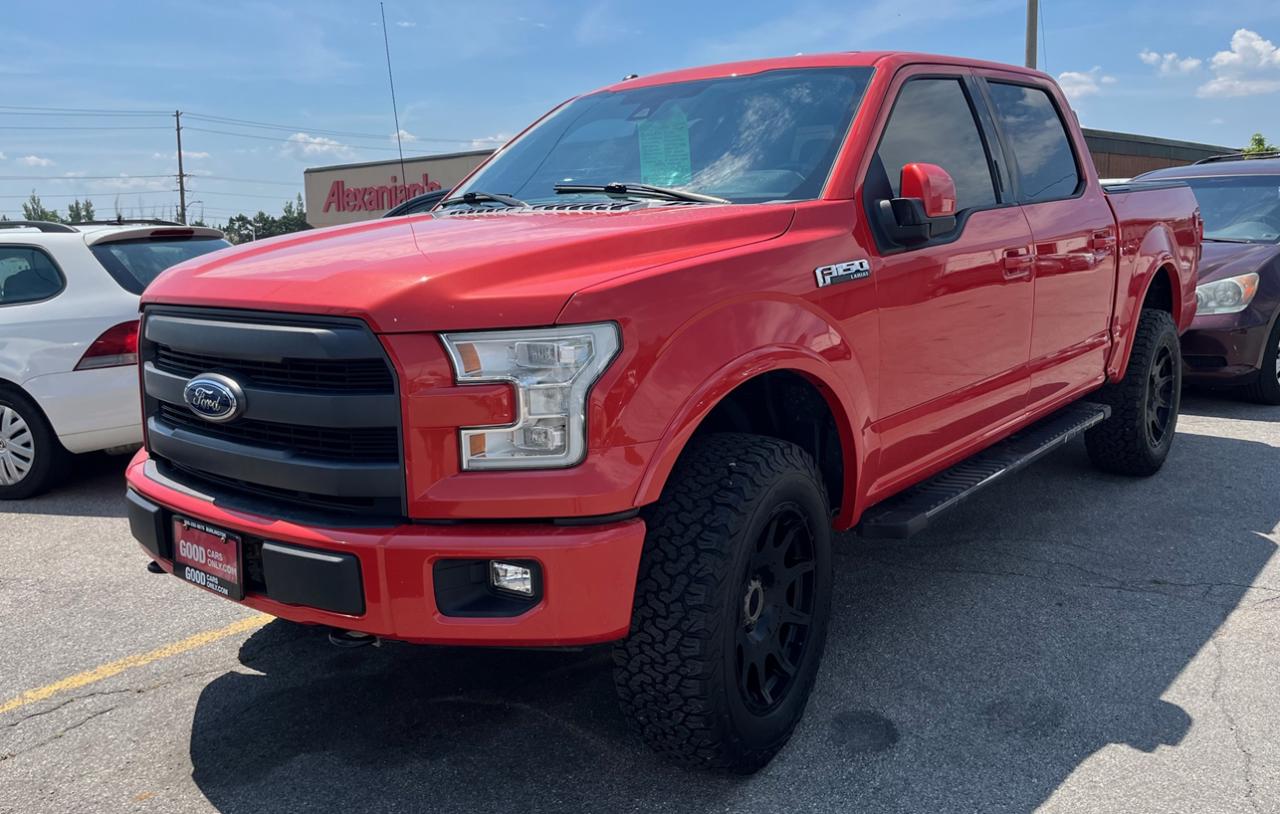 Used 2015 Ford F-150 Lariat 4x4 for sale in Burlington, ON