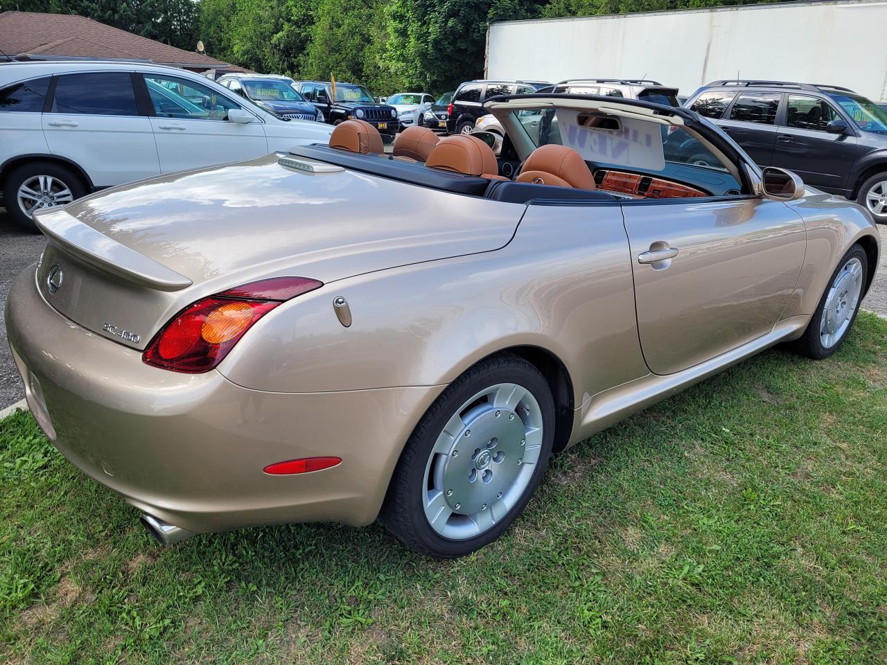 2003 Lexus SC 430 2dr Convertible w/Navigation Clean CarFax Trade OK - Photo #5