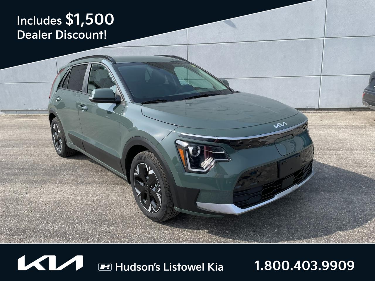 New 2024 Kia NIRO EV Wind+ In Stock Now for sale in Listowel, ON