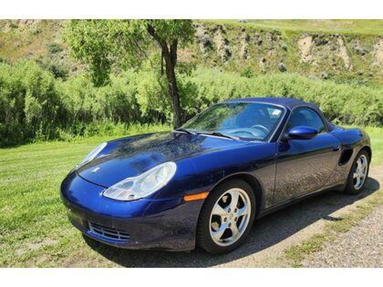 Used 2001 Porsche Boxster BOXTER, SUPER LOW KM, MANUAL 5 SPEED, #186 for sale in Medicine Hat, AB