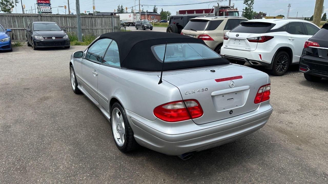 2000 Mercedes-Benz CLK V8, AMG PACKAGE, CONVERTIBLE, 41KMS, CERTIFIED - Photo #3