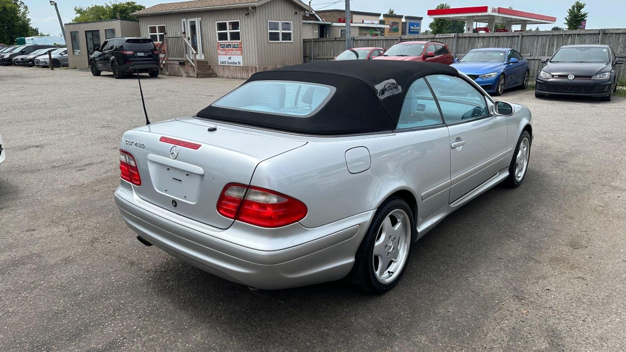 2000 Mercedes-Benz CLK V8, AMG PACKAGE, CONVERTIBLE, 41KMS, CERTIFIED Photo4