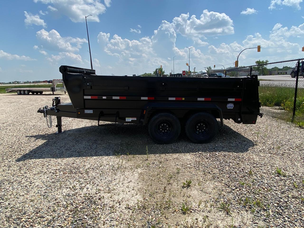 2024 Precision Dump Box Trailer 7' x 14' Precision Dump Photo2