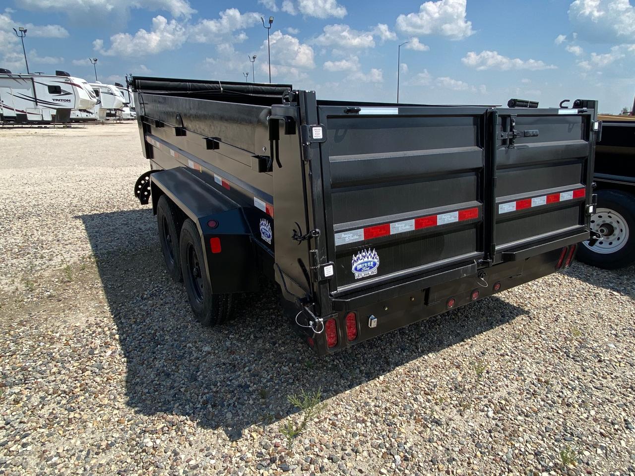 2024 Precision Dump Box Trailer 7' x 14' Precision Dump Photo3