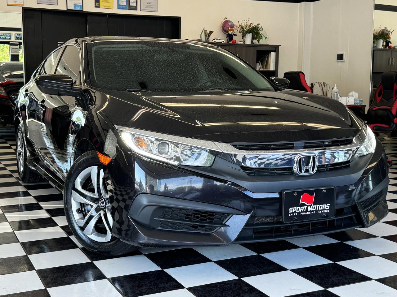 2016 Honda Civic LX+Camera+ApplePlay+New Tires+CLEAN CARFAX Photo74
