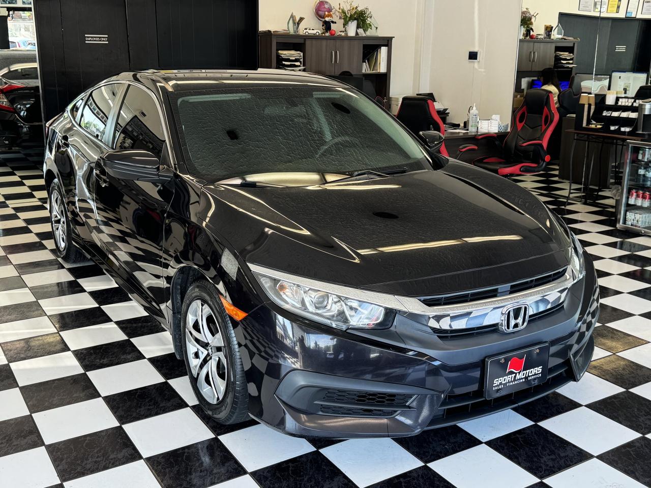 2016 Honda Civic LX+Camera+ApplePlay+New Tires+CLEAN CARFAX Photo8