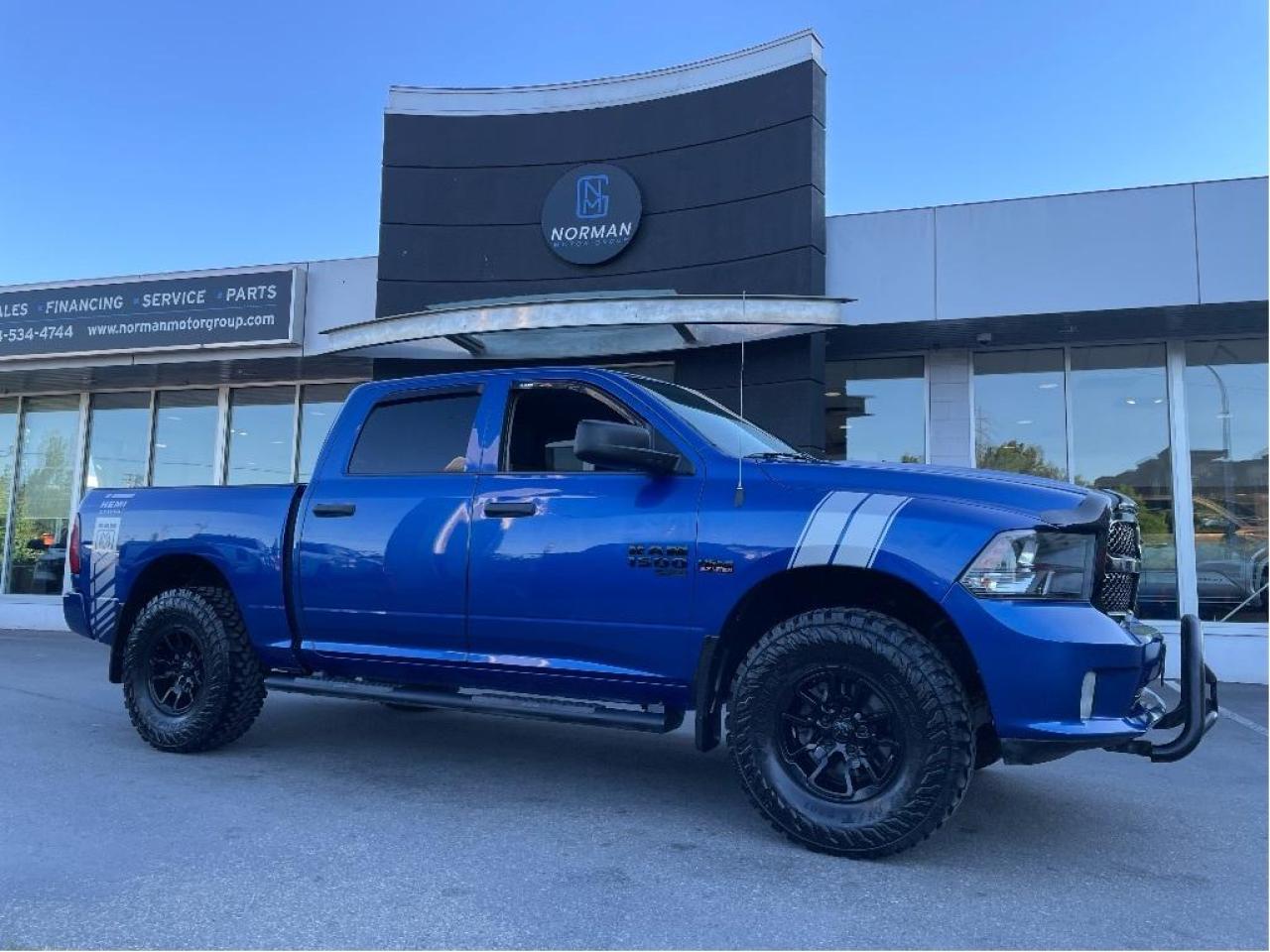Used 2019 RAM 1500 Classic Express Night EDITION 4WD CREW HEMI B/U CAMERA for Sale in Langley, British Columbia