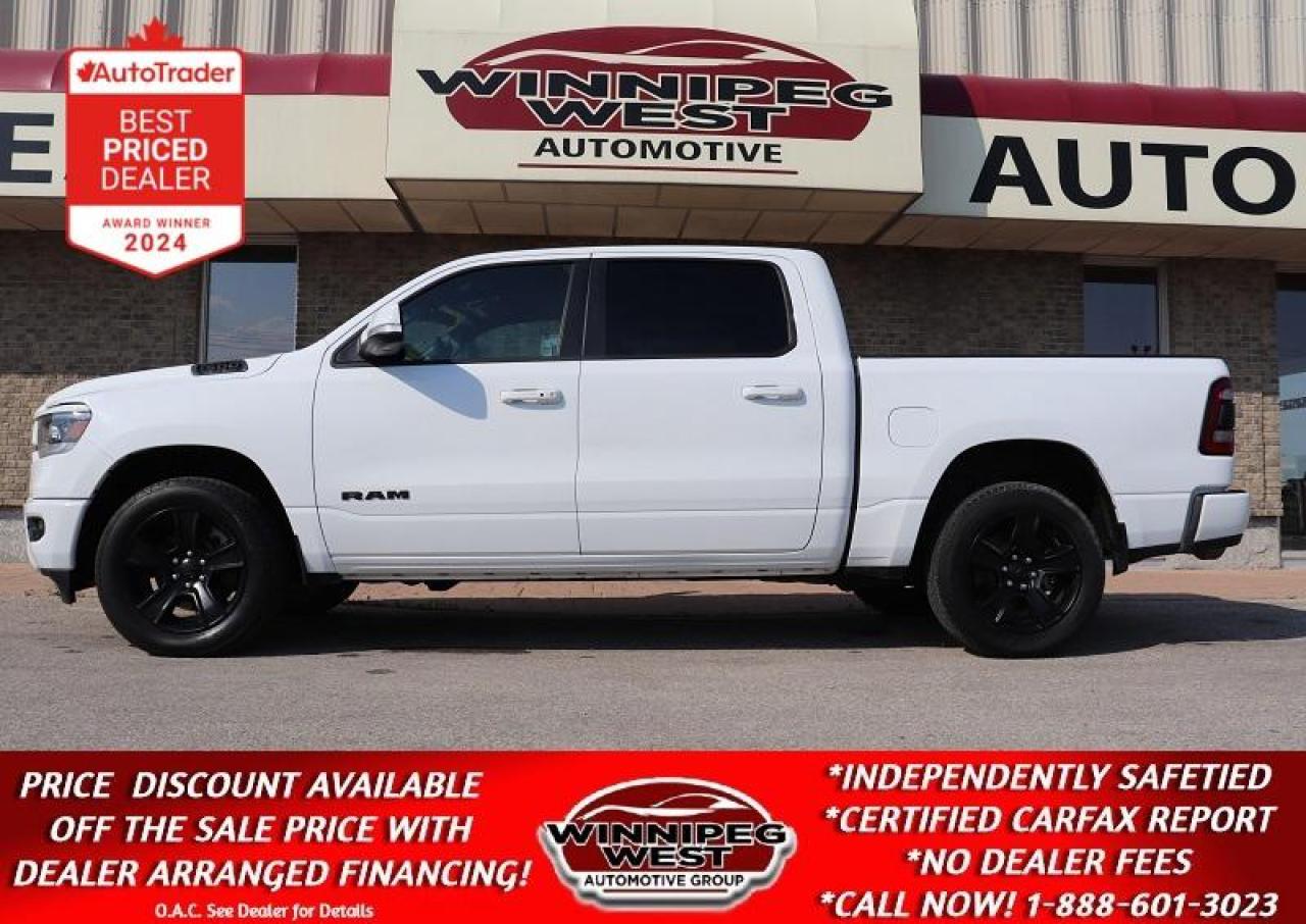 Used 2022 RAM 1500 SPORT CREW HEMI 4X4, LOADED, SHARP & VERY CLEAN! for sale in Headingley, MB