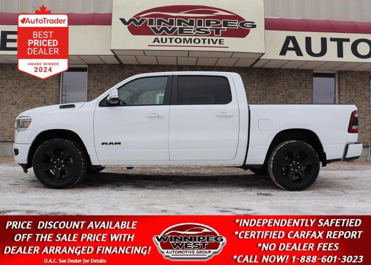 Used 2022 RAM 1500 SPORT CREW HEMI 4X4, LOADED, SHARP & VERY CLEAN! for sale in Headingley, MB