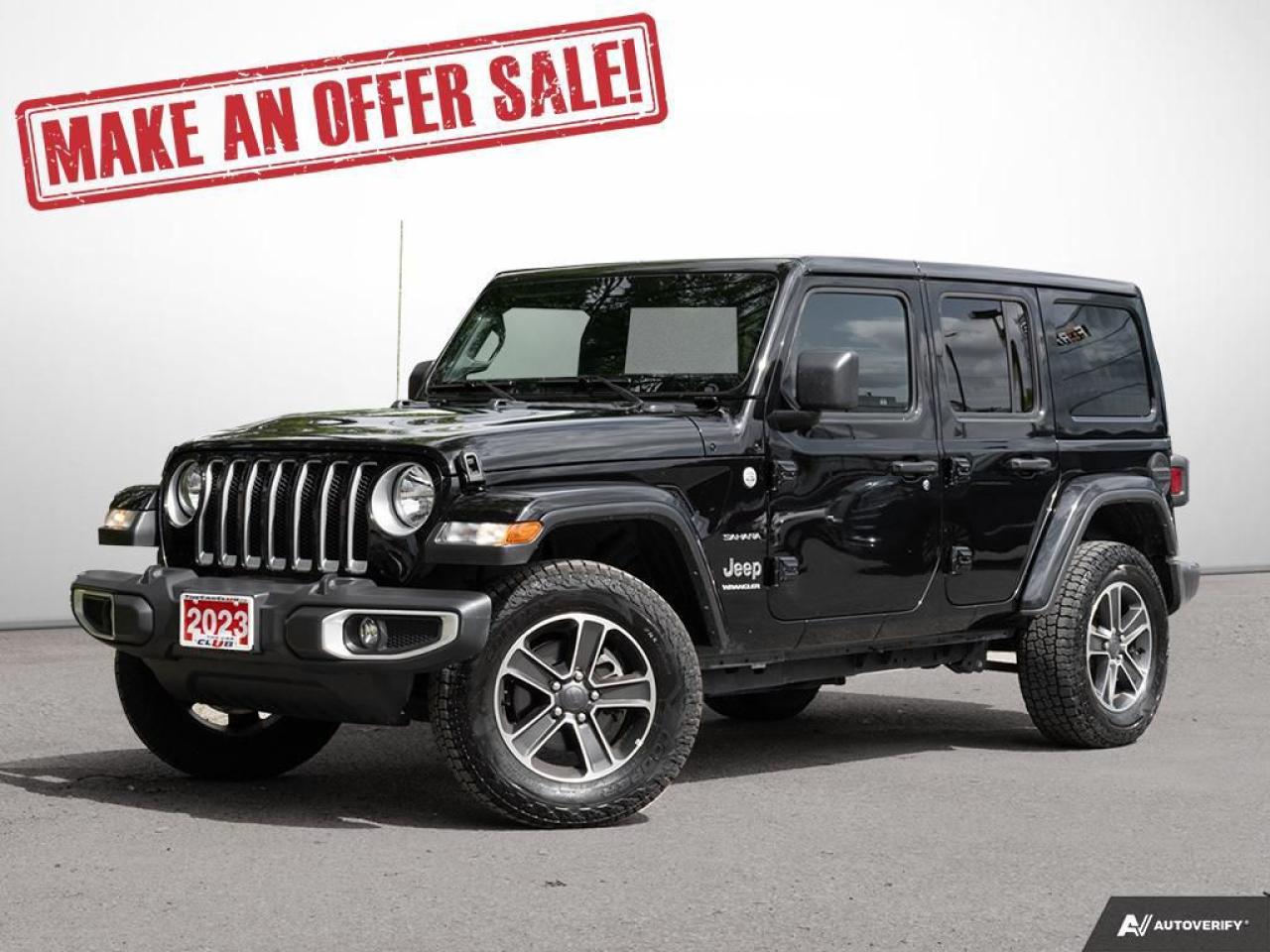 Used 2023 Jeep Wrangler Sahara for sale in Ottawa, ON