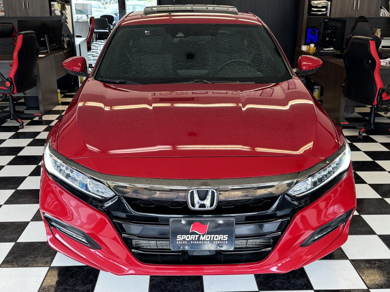 2019 Honda Accord Sport 1.5L+Apple Play+Lane Keep+Roof+CLEAN CARFAX Photo75