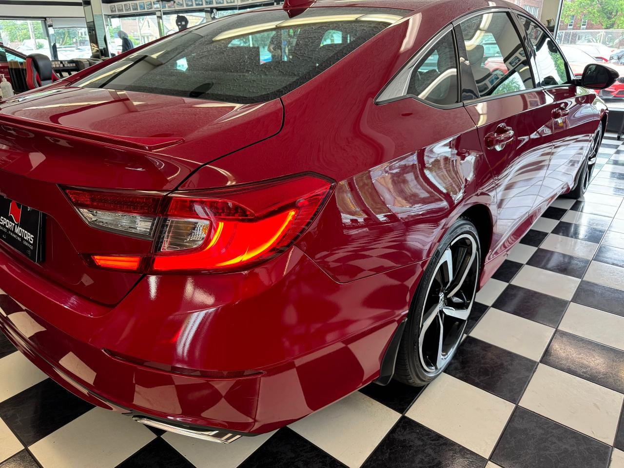 2019 Honda Accord Sport 1.5L+Apple Play+Lane Keep+Roof+CLEAN CARFAX Photo109