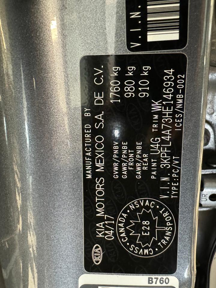 2017 Kia Forte LX+New Tires+Camera+ApplePlay+A/C+Remote Start - Photo #38