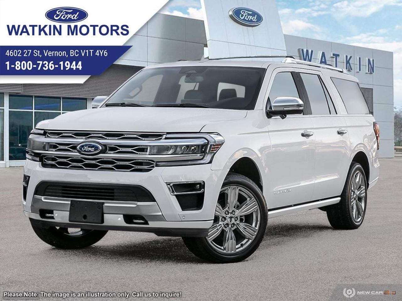 New 2024 Ford Expedition Platinum Max for sale in Vernon, BC