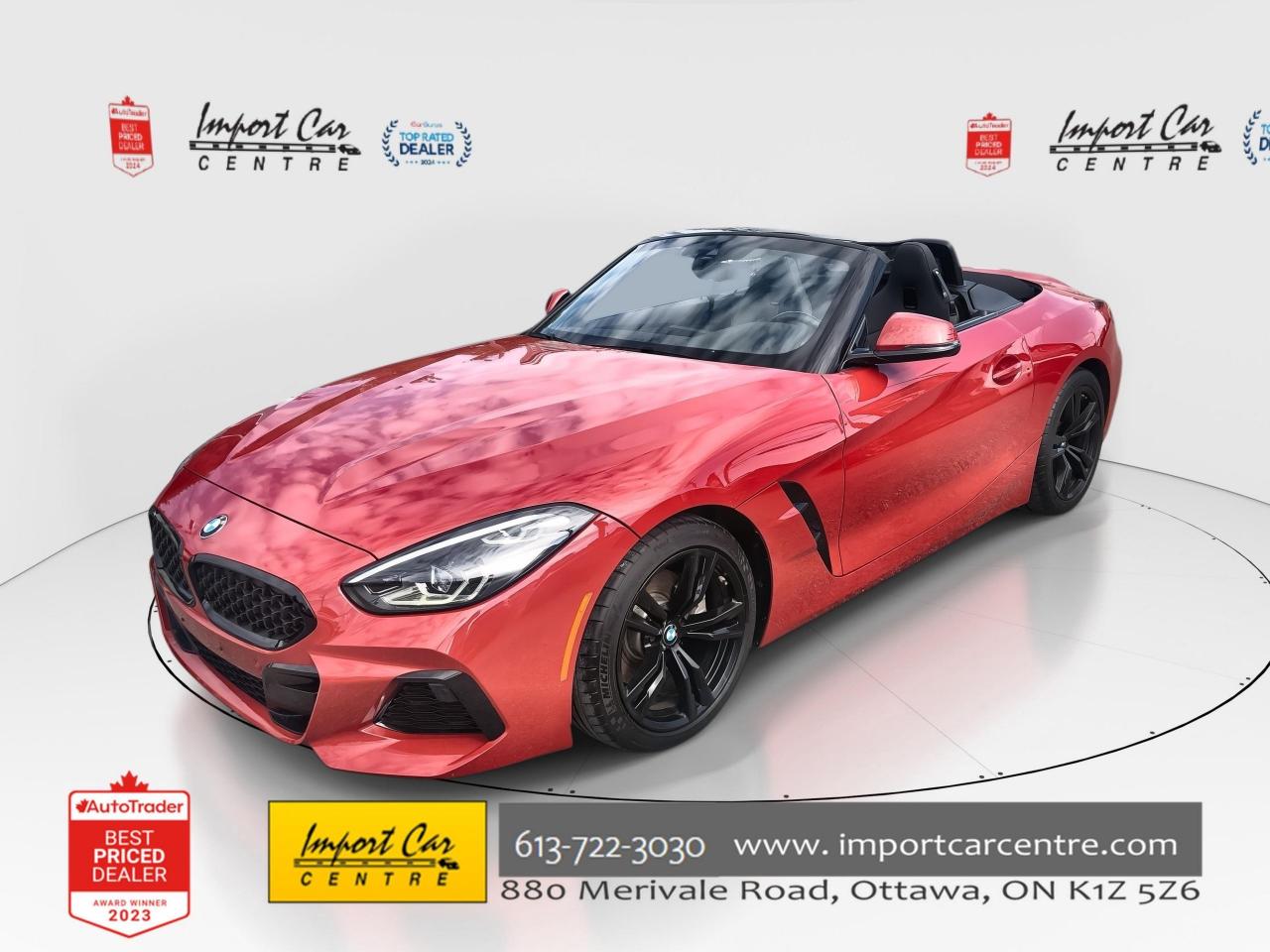 Used 2019 BMW Z4 sDrive30i NAV, HK, BLIS, PDC, BK. CAM for sale in Ottawa, ON