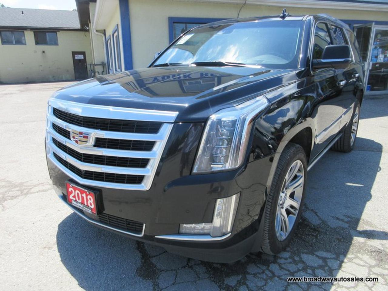 2018 Cadillac Escalade LOADED PREMIUM-MODEL 7 PASSENGER 6.2L - V8.. 4X4.. CAPTAINS.. 3RD ROW.. NAVIGATION.. DVD PLAYER.. SUNROOF.. LEATHER.. HEATED SEATS & WHEEL.. Photo