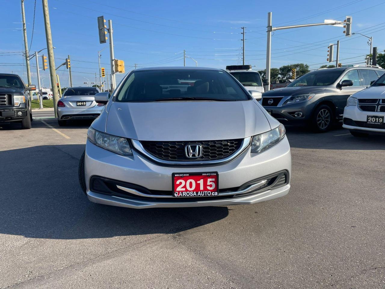 2015 Honda Civic AUTOLOW KM NO ACCIDENT BLUETOOTH CAMERA ALLOY RIMS - Photo #11