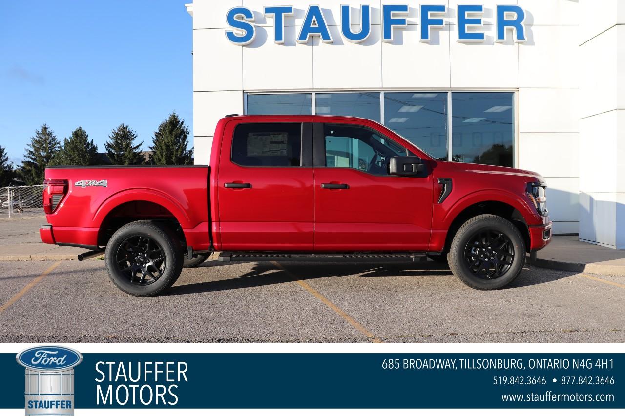 New 2024 Ford F-150 STX 4WD SUPERCREW 5.5' BOX for sale in Tillsonburg, ON