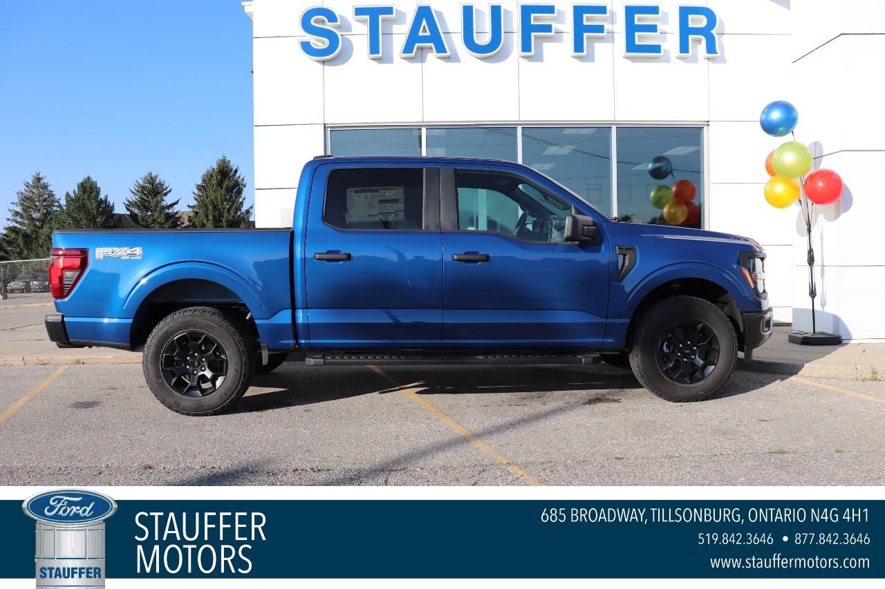 New 2024 Ford F-150 STX 4WD SUPERCREW 5.5' BOX for sale in Tillsonburg, ON