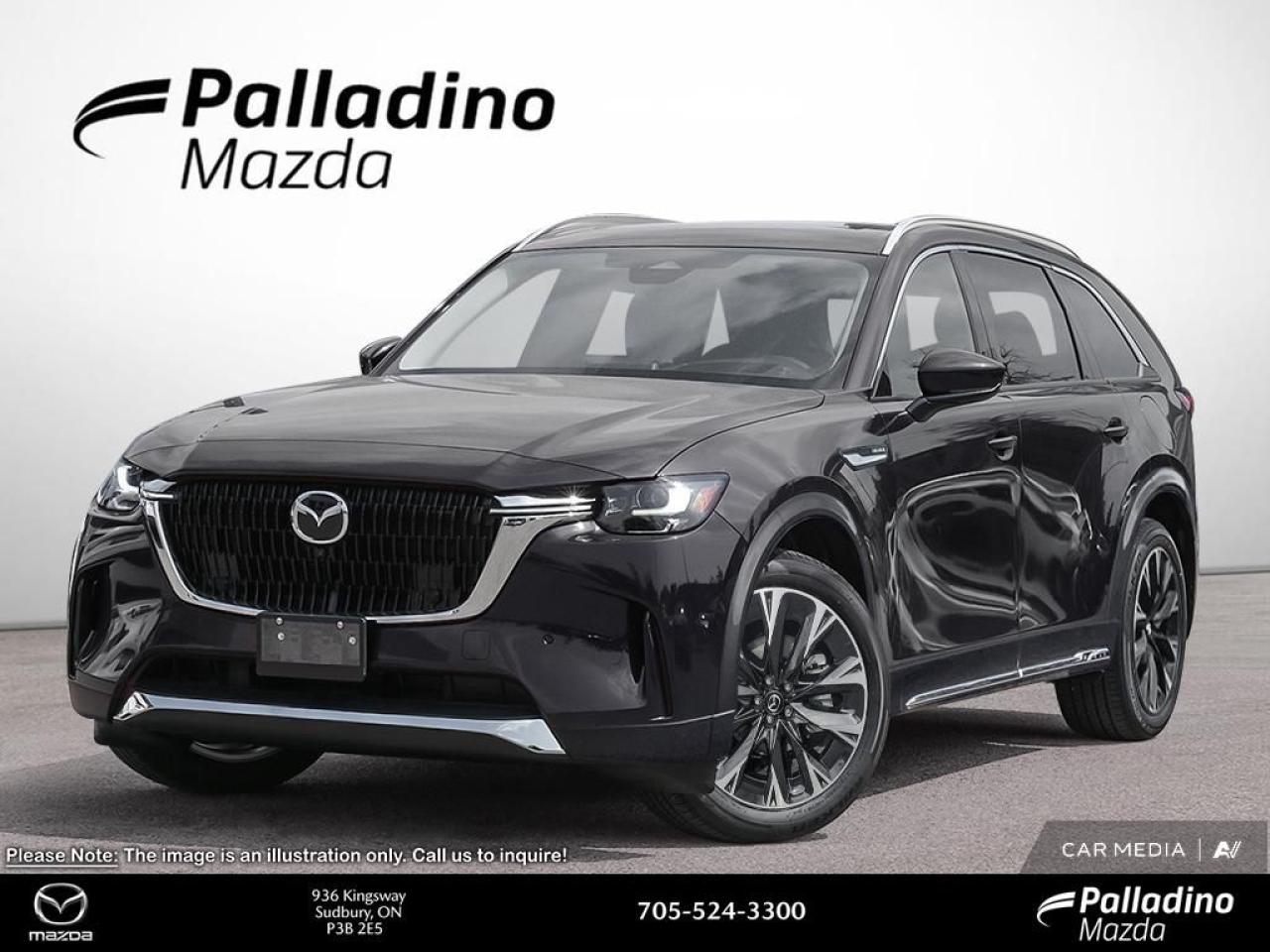 New 2024 Mazda CX-9 2024 MAZDA CX-90 MHEV SIGNATURE (A8) 4DR SUV 122.8 WB AWD for sale in Greater Sudbury, ON