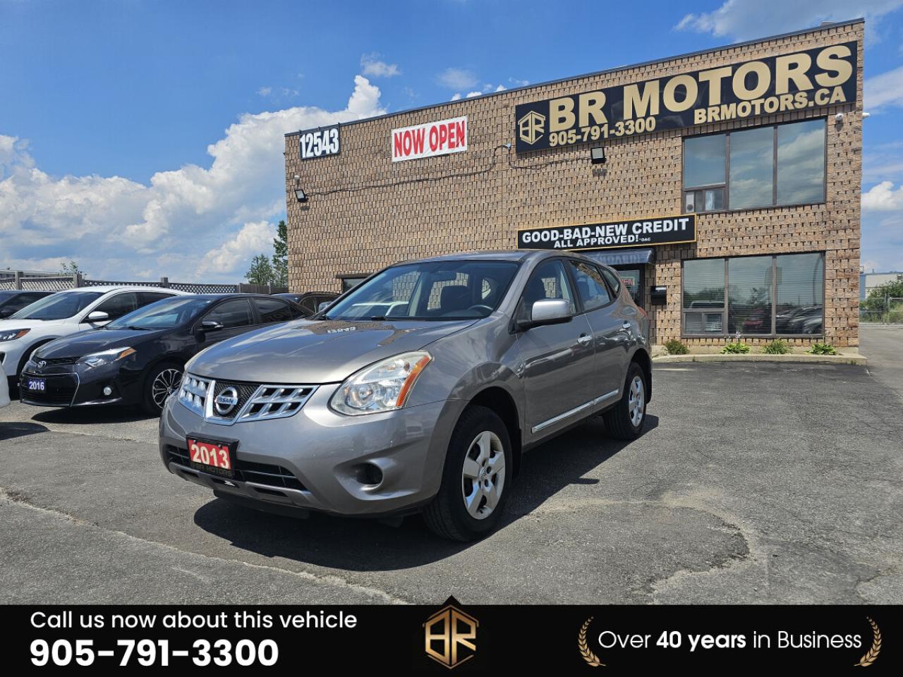 Used 2013 Nissan Rogue S | Low Km's for sale in Bolton, ON