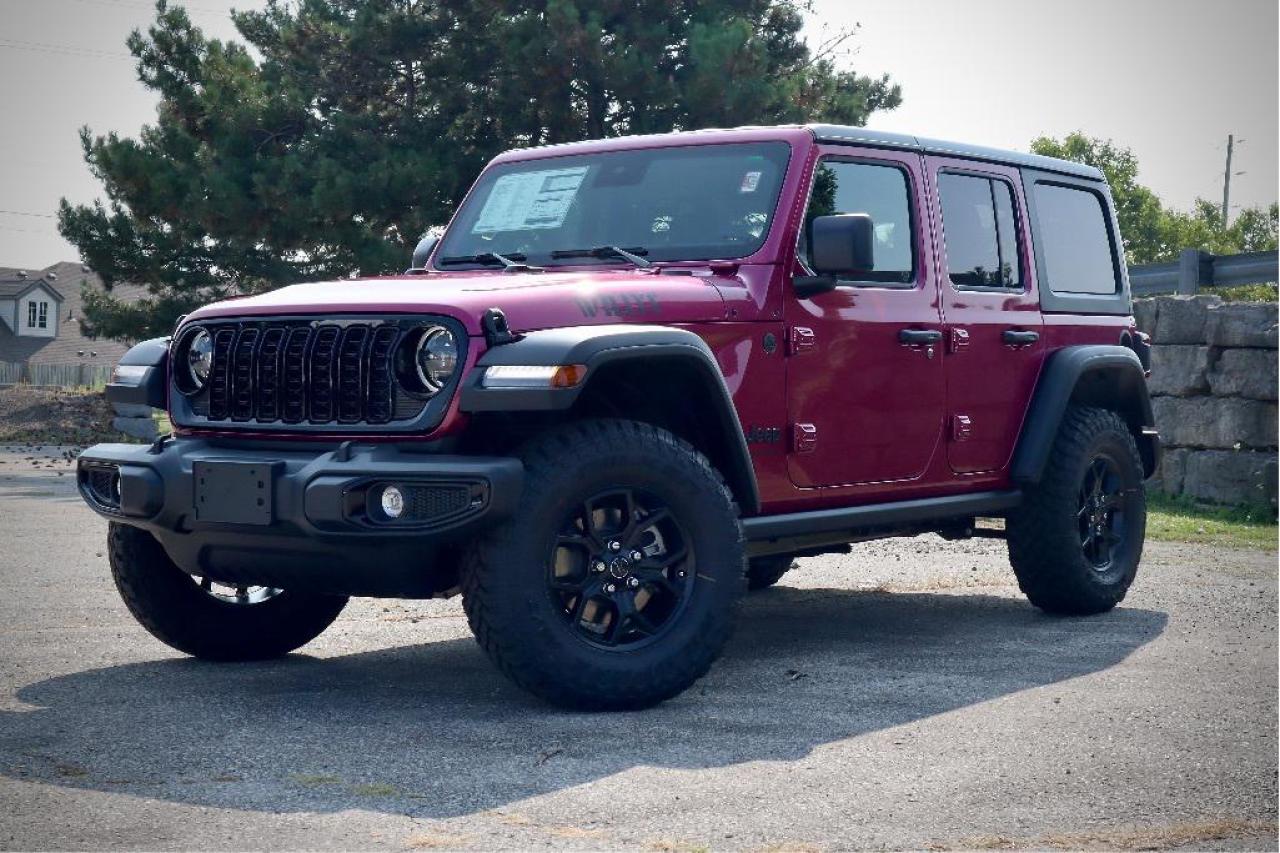 New 2024 Jeep Wrangler Willys 4 Door 4x4 for sale in Waterloo, ON