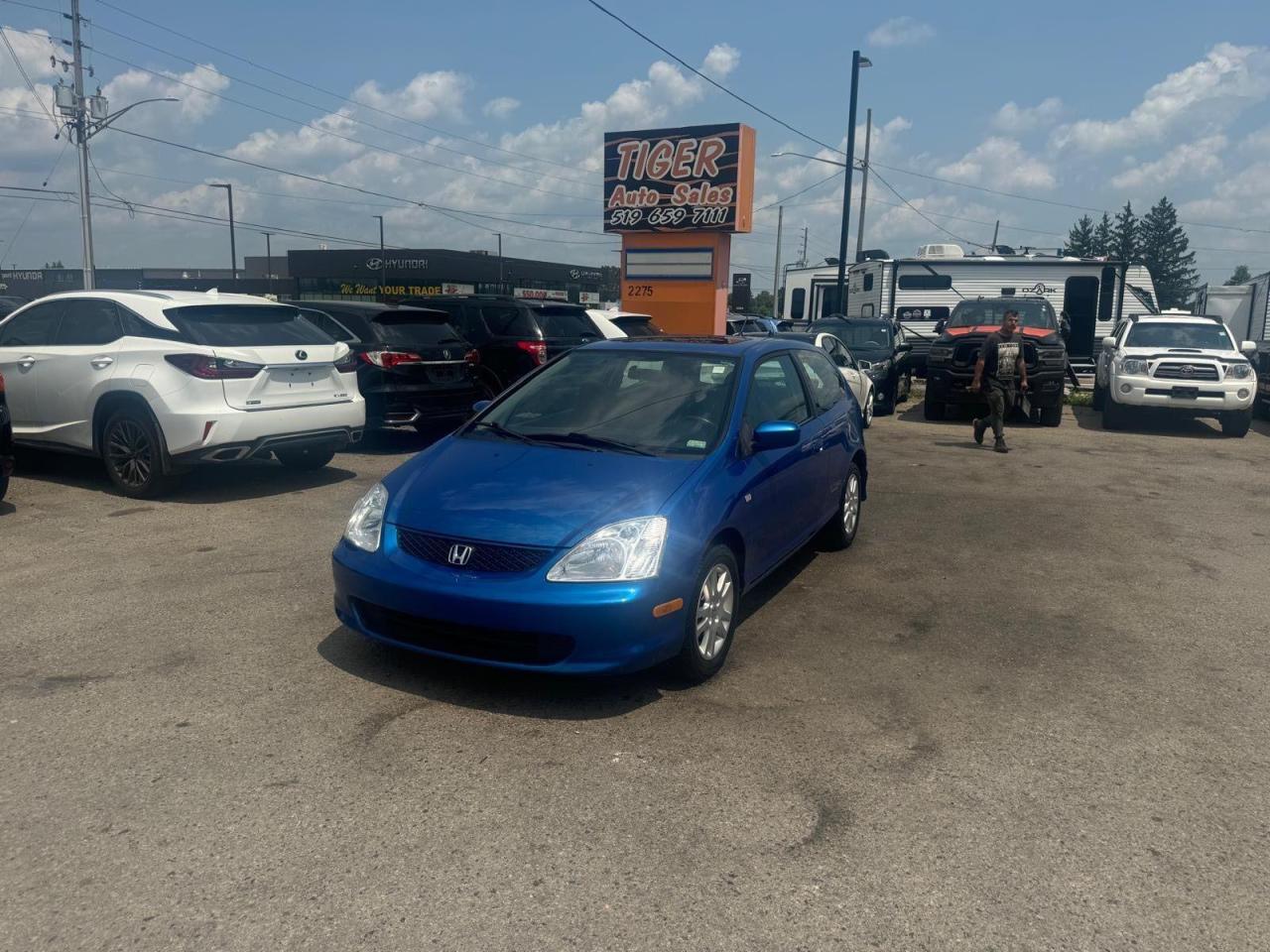 Used 2003 Honda Civic SIR, ONLY 111KMS, MANUAL, RUST FREE, SUNROOF, CERT for sale in London, ON