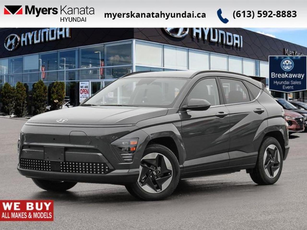 New 2025 Hyundai KONA Electric Ultimate FWD  - Sunroof - $179.40 /Wk for sale in Kanata, ON